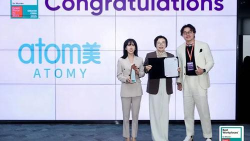 艾多美连续三年蝉联大中华区女性最佳职场奖