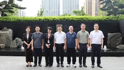 长沙市政协副主席一行莅临绿之韵中心调研