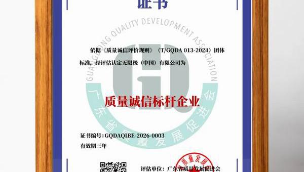 坚守“诚信”价值观，无限极再获权威认证
