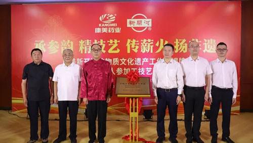 康美新开河举行非物质文化遗产工作室揭牌