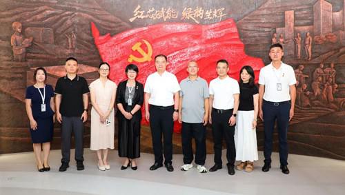 中共长沙市雨花区委常委一行莅临绿之韵调研