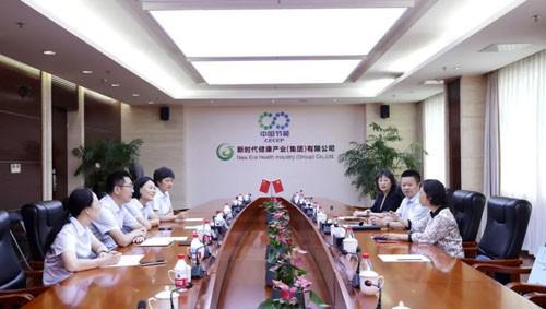 四川省内江市人大常委会副主任到新时代交流