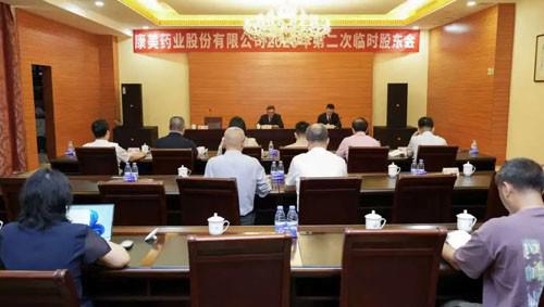 康美2026第二次临时股东会 孟君当选董事长