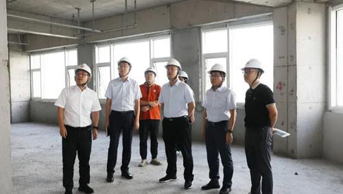 新时代领导到总部园区开展中秋国庆节前检查