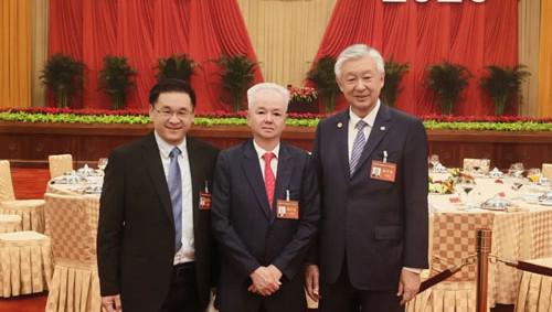 完美（中国）董事长古润金应邀出席国庆招待会