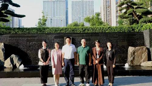 湖南长沙市供销合作总社党组书记调研绿之韵