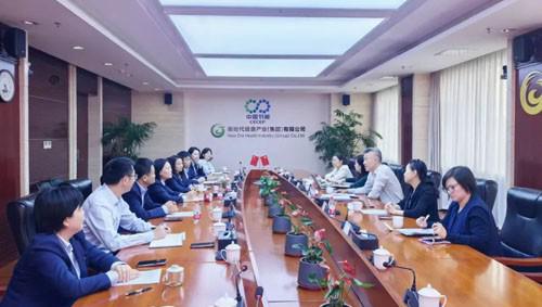 新时代集团党委副书记王庆祝一行调研新时代